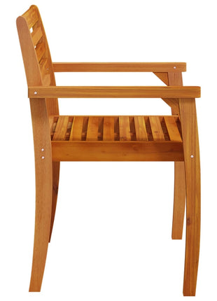 Tuinstoelen 8 st 59x55x85 cm massief acaciahout
