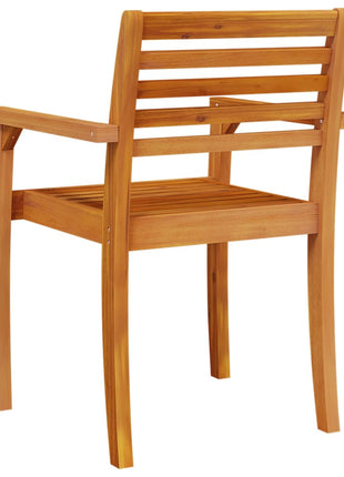 Tuinstoelen 8 st 59x55x85 cm massief acaciahout