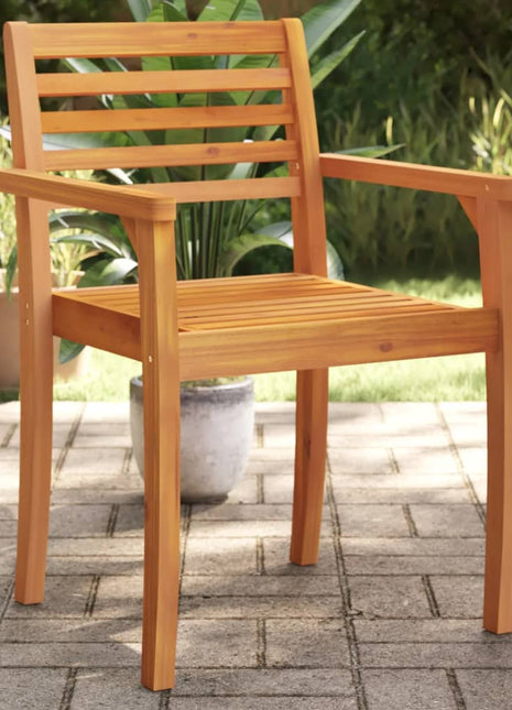 Tuinstoelen 8 st 59x55x85 cm massief acaciahout