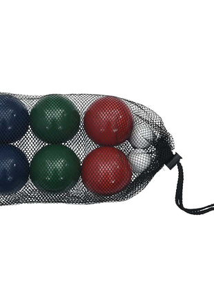 8-delige Jeu de boules ballenset en draagtas massief grenenhout