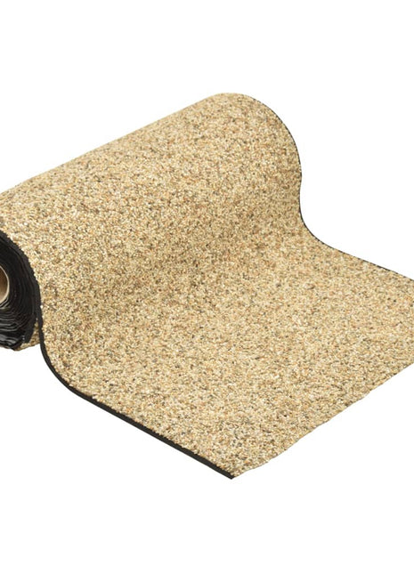 Grindfolie 100x40 cm natuurlijk zandkleurig