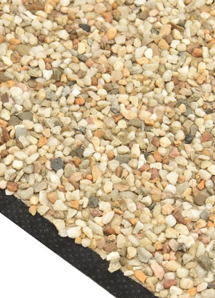 Grindfolie 200x60 cm natuurlijk zandkleurig