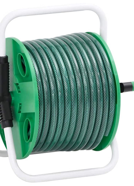 Slanghaspel met slangkoppelset 0,75" 20 m vrijstaand PVC groen