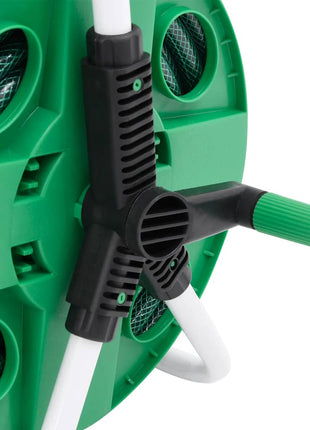Slanghaspel met slangkoppelset 0,75" 20 m vrijstaand PVC groen