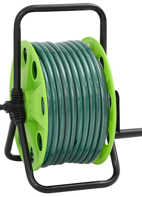 Slanghaspel met slangkoppelset 0,75" 20 m vrijstaand PVC groen