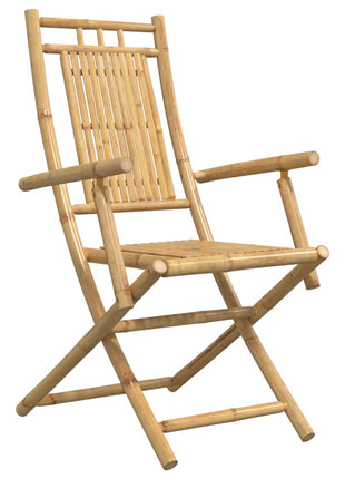 Tuinstoelen 2 st inklapbaar 53x66x99 bamboe