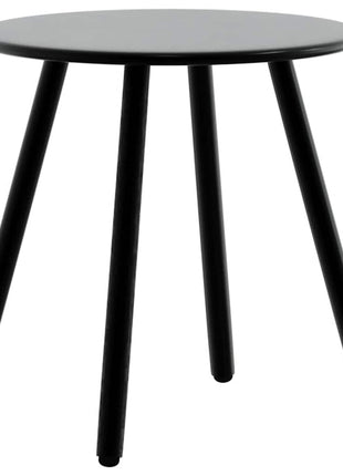 Set tuinstoelen 3-delig poly rattan zwart en lichtgrijs
