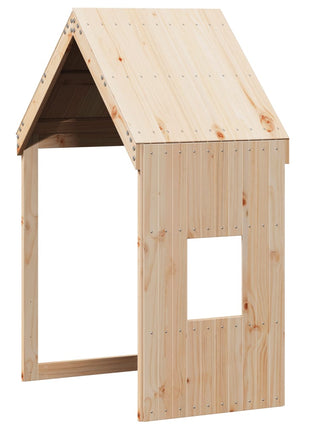 Kinderbedhuisje 60x89x134,5 cm massief grenenhout