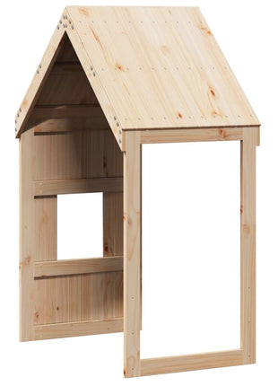 Kinderbedhuisje 60x89x134,5 cm massief grenenhout