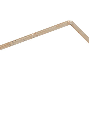 Kinderbedhuisje 203x95,5x142 cm massief grenenhout