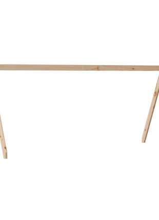 Kinderbedhuisje 209x95,5x88 cm massief grenenhout