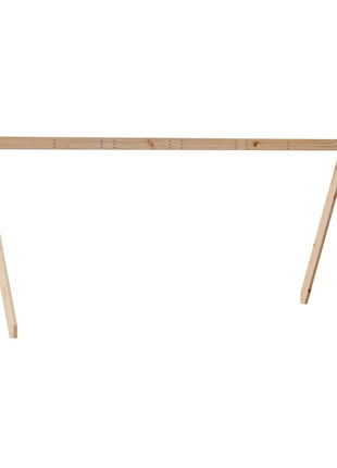 Kinderbedhuisje 209x95,5x88 cm massief grenenhout
