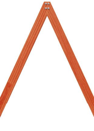 Kinderbedhuisje 209x95,5x88 cm massief grenenhout wasbruin
