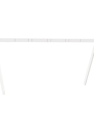 Kinderbedhuisje 199x95,5x88 cm massief grenenhout wit