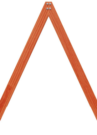 Kinderbedhuisje 199x95,5x88 cm massief grenenhout wasbruin