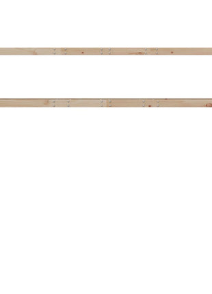 Kinderbedhuisje 217x95,5x159 cm massief grenenhout