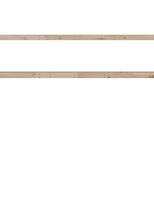 Kinderbedhuisje 207x95,5x159 cm massief grenenhout