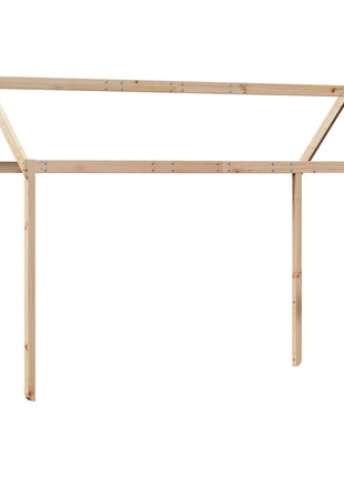 Kinderbedhuisje 207x80,5x151,5 cm massief grenenhout