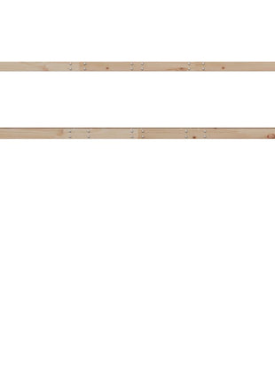 Kinderbedhuisje 207x80,5x151,5 cm massief grenenhout