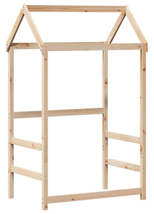 Kinderbedhuisje 118x70x176,5 cm massief grenenhout