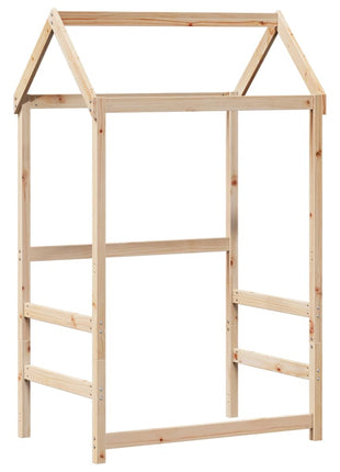 Kinderbedhuisje 108x70x176,5 cm massief grenenhout