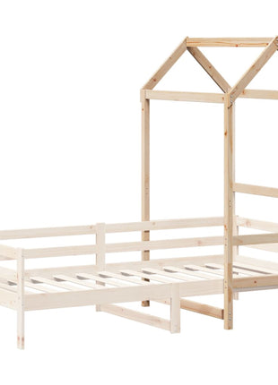Kinderbedhuisje 108x70x176,5 cm massief grenenhout