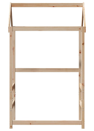Kinderbedhuisje 108x70x176,5 cm massief grenenhout