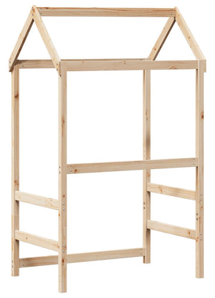 Kinderbedhuisje 108x70x176,5 cm massief grenenhout