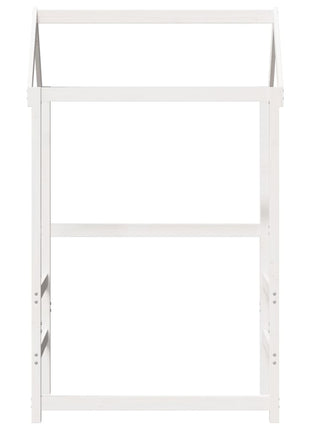 Kinderbedhuisje 108x70x176,5 cm massief grenenhout wit