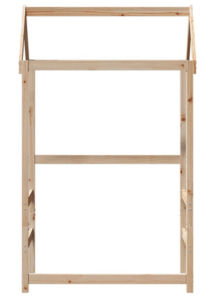 Kinderbedhuisje 98x70x176,5 cm massief grenenhout