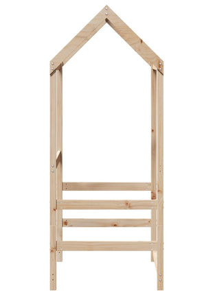 Kinderbedhuisje 98x70x176,5 cm massief grenenhout