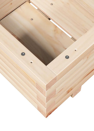 Plantenbak 110x40x26,5 cm massief grenenhout