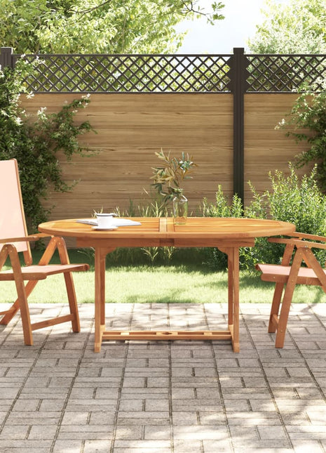 Tuinstoelen inklapbaar 2 st massief acaciahout en textileen