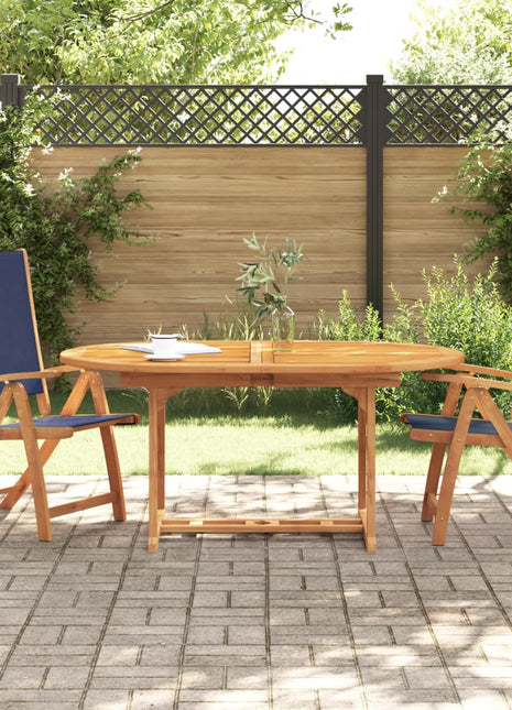Tuinstoelen inklapbaar 2 st massief acaciahout en textileen