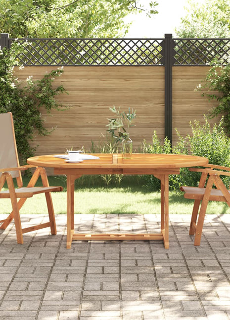 Tuinstoelen inklapbaar 2 st massief acaciahout en textileen