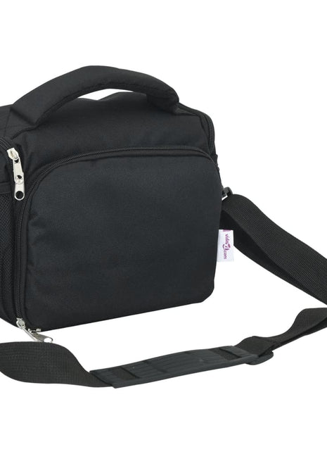 Cameratas met waterdichte hoes oxford stof zwart