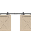 Dubbele deur / 122 cm