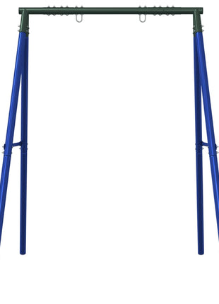 Schommelframe voor buiten met 2 ophanghaken staal blauw