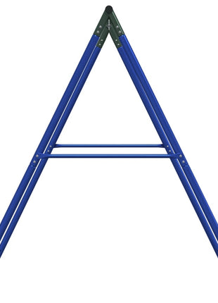 Schommelframe voor buiten met 2 ophanghaken staal blauw