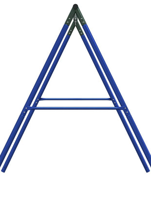 Schommelframe voor buiten met 4 ophanghaken staal blauw
