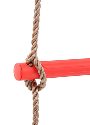 Touwladder voor kinderen met 4 sporten meerkleurig