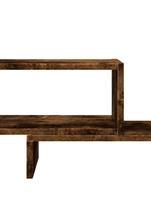 Bureau organiser 38,5x17x39 cm bewerkt hout gerookt eikenkleur