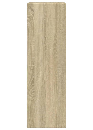Badkamerkast 30x30x95 cm spaanplaat sonoma eikenkleurig