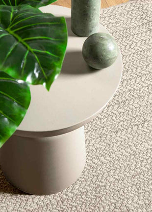 Vloerkleed ZIZUR room binnen en buiten 120x170 cm jute look