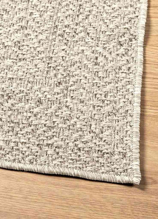 Vloerkleed ZIZUR room binnen en buiten 120x170 cm jute look