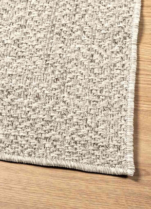 Vloerkleed ZIZUR room binnen en buiten 140x200 cm jute look