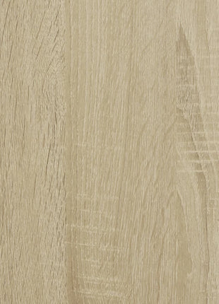 Badkamerkast 30x30x80 cm spaanplaat sonoma eikenkleurig