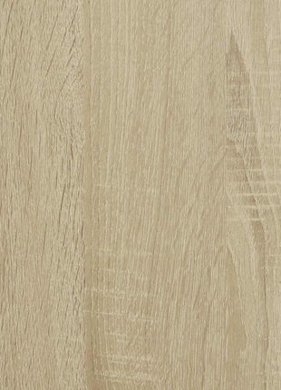 Badkamerkast 60x33x80 cm spaanplaat sonoma eikenkleurig