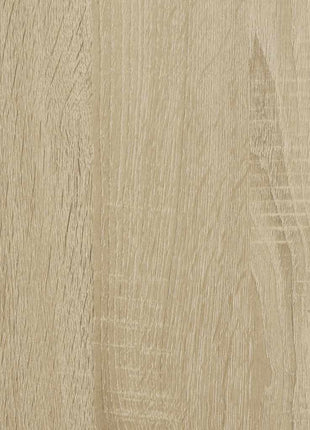 Badkamerkast 80x33x60 cm bewerkt hout sonoma eikenkleurig