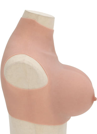 Borstprothese H-cup silicone naturel